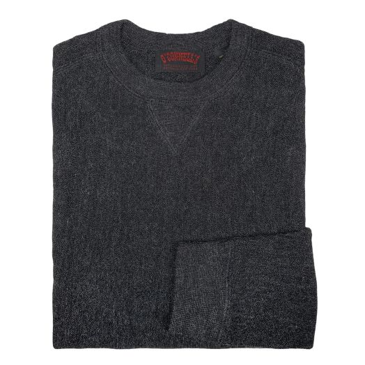 O'Connell's Alpaca Crewneck Sweater - Charcoal Heather