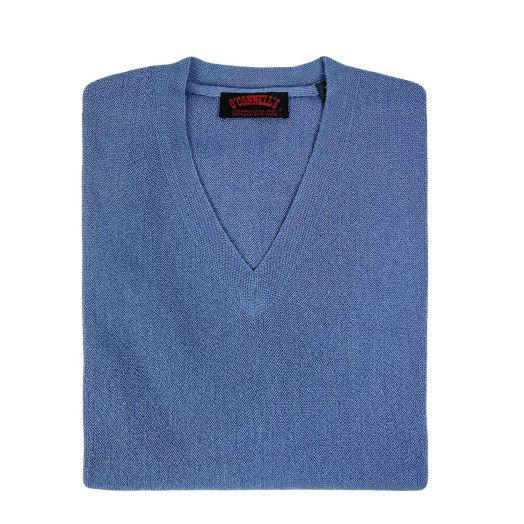 O'Connell's Alpaca Sleeveless Pullover - Royal Blue