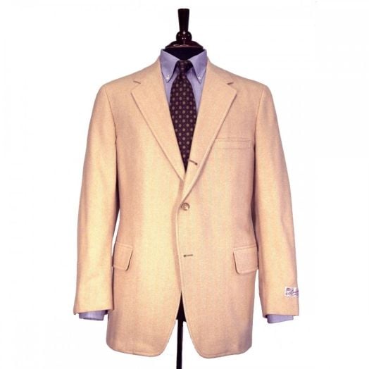 O'Connell's Baby Cashmere Sport Coat - Camel Herringbone