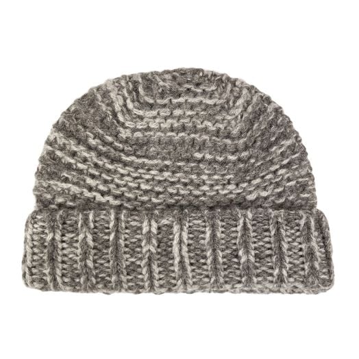 O'Connell's British Wool Cap - Brown Cream Marl (118070)