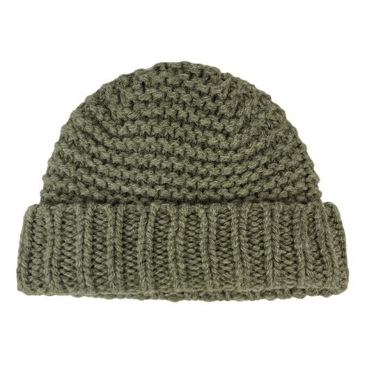 O'Connell's British Wool Cap - Olive Marl (118069)