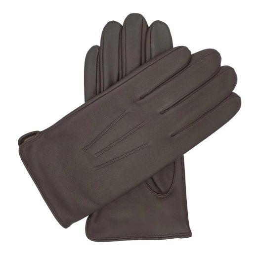 O'Connell's Cape Gloves - Silk Lined - Brown