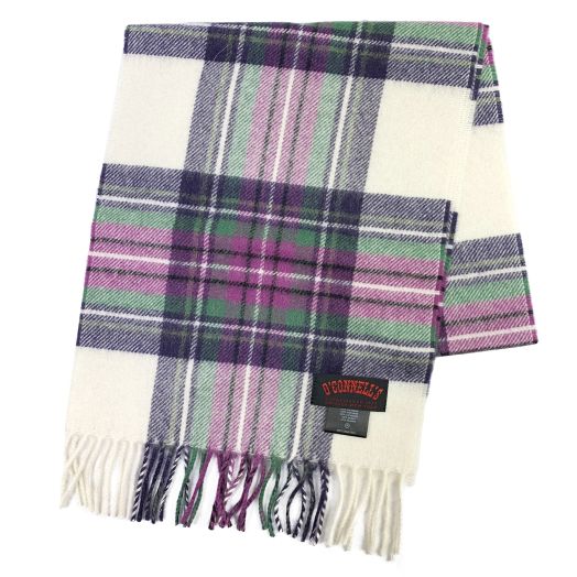 O'Connell's Cashmere Scarf - Lochcarron Dress Tartan