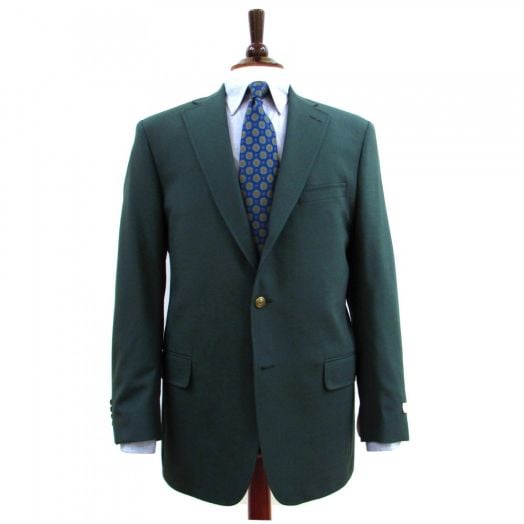 O'Connell's Worsted Wool Green Blazer