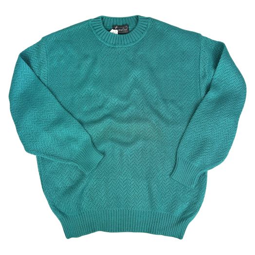 O'Connell's Cotton Crewneck - Aqua