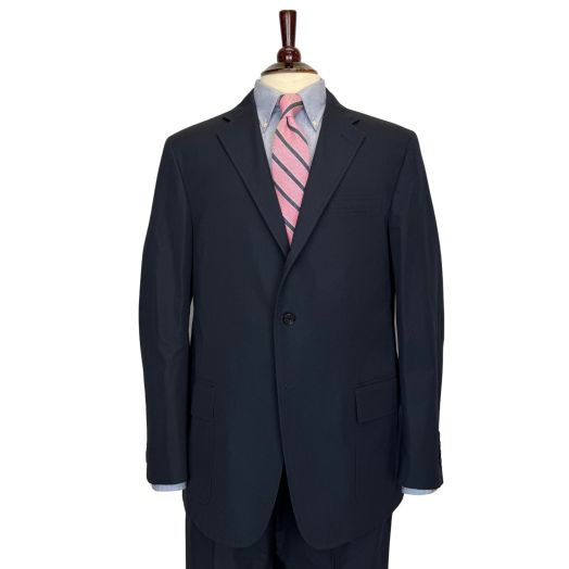 O'Connell's Cotton Poplin Suit - Navy