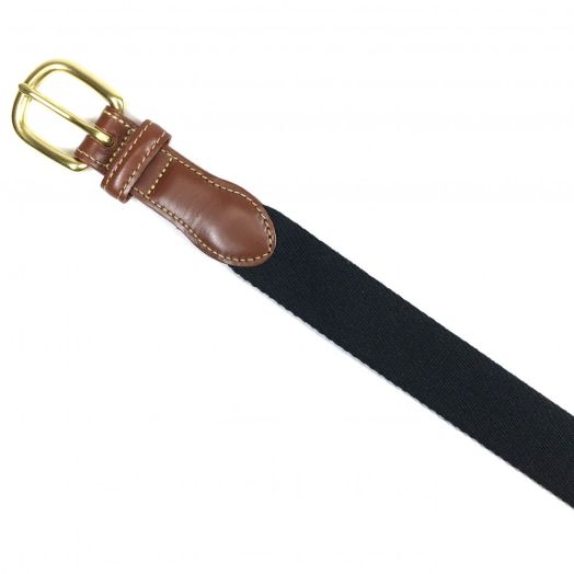 O'Connell's Cotton Surcingle Belt - Black