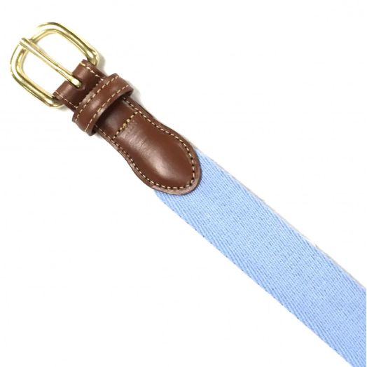 O'Connell's Cotton Surcingle Belt - Coastal Blue
