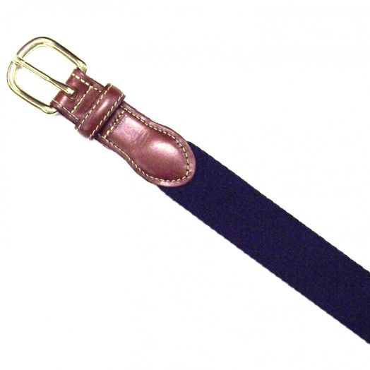 O'Connell's Cotton Surcingle Belt - Navy