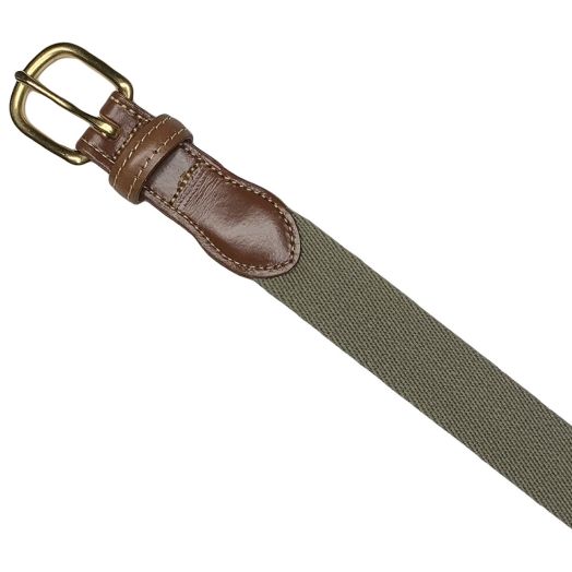 O'Connell's Cotton Surcingle Belt - Olive