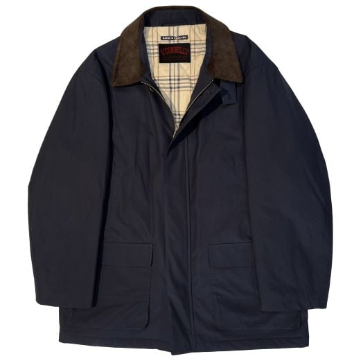 O'Connell's Cotton Ventile Barn Jacket - Navy