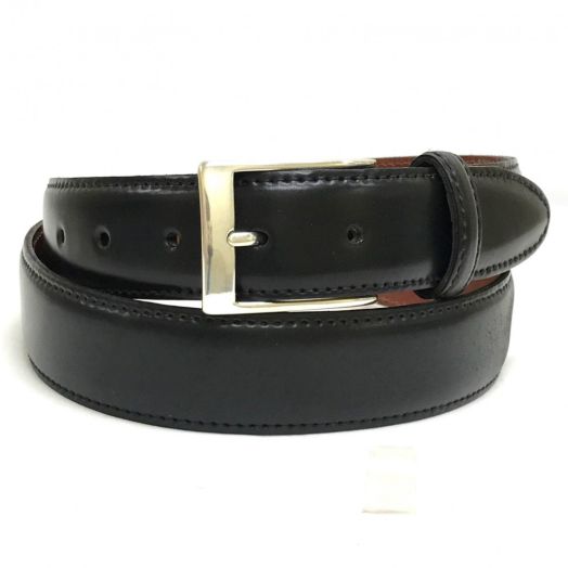 O'Connell's Genuine Shell Cordovan Belt - Black