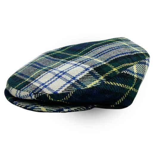 O'Connell's Heavyweight Wool Tartan Cap - Dress Gordon