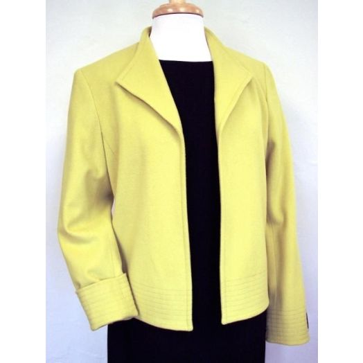 O'Connell's Women's Cashmere Wing Collar Jacket - Dijon (2399)