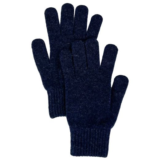 O'Connell's Lambswool Gloves - Oxford Blue (114711)