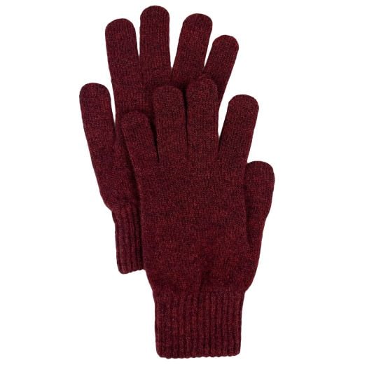 O'Connell's Lambswool Gloves - Red Velvet (118066)