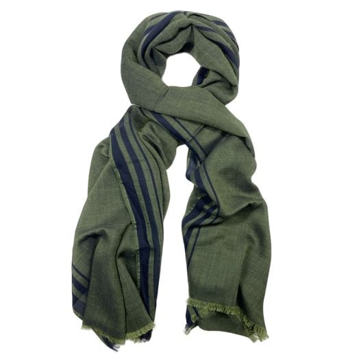 O'Connell's Lightweight Wool Scarf - Olive (63184)