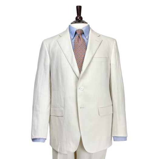 O'Connell's Linen Suit - Oyster