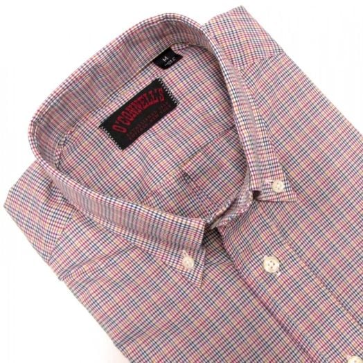 O'Connell's Long Sleeve Sport Shirt - Multigrid