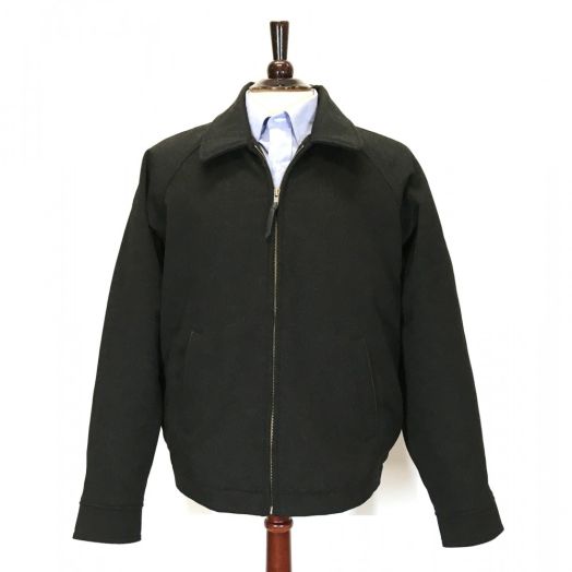 O'Connell's Loro Piana Lux Wool Walking Jacket - Charcoal