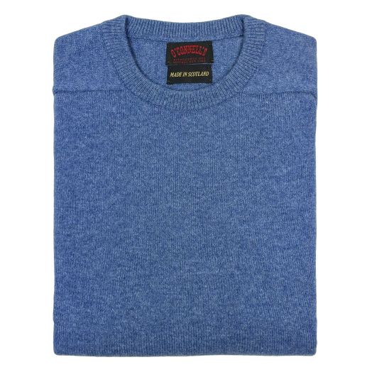 O'Connell's Scottish Lambswool Crewneck Sweater - Jeans