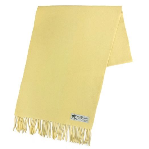 O'Connell's Scottish Lambswool Scarf - Yellow (47657)