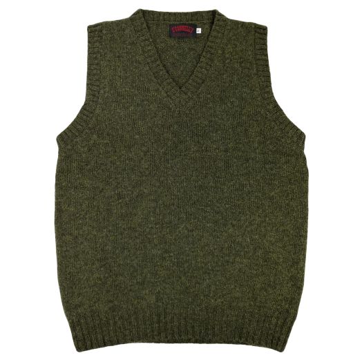 O'Connell's Scottish Shetland Wool Sleeveless Pullover - Pineshadow
