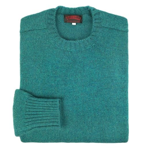 O'Connell's Scottish Shetland Wool Sweater - Mermaid