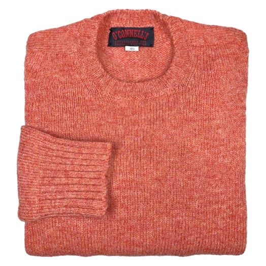 O'Connell's Scottish Shetland Wool Sweater - Sunset