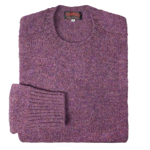 O'Connell's Scottish Shetland Wool Sweater - Thistle