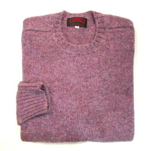 O'Connell's Scottish Shetland Wool Sweater - Thistledown