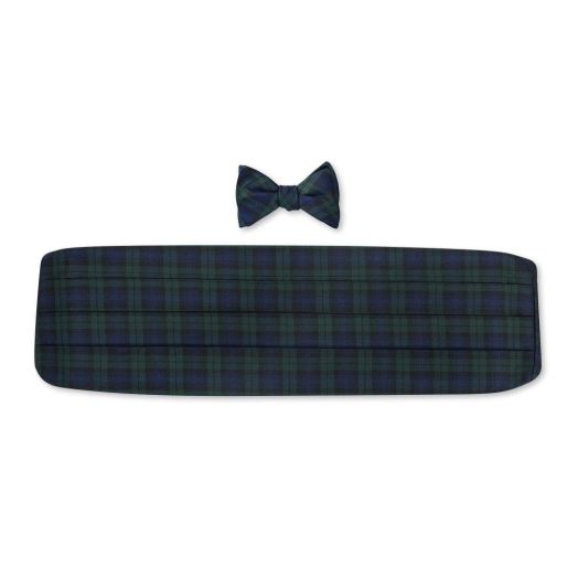 O'Connell's Silk Cummerbund & Bow Tie Set - Blackwatch (95607)