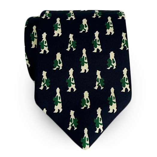 O'Connell's Silk Print Tie - 'St. Pat's' (36825)