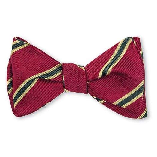 O'Connell's Silk Repp Bow Tie - 6th Dragoon (44107)