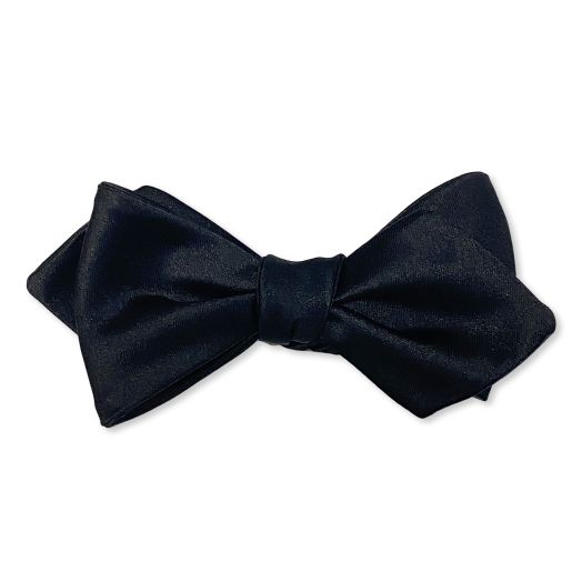 O'Connell's Silk Satin Formal Bow Tie - Black (diamond) (102500)