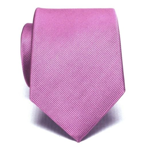 O'Connell's Solid Woven Twill Tie - Lilac (50936)