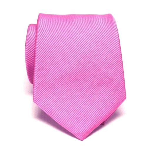 O'Connell's Solid Woven Twill Tie - Pink (29) (56152)