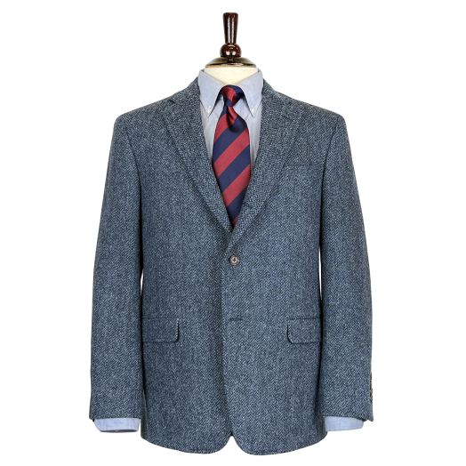 O'Connell's Sport Coat - Harris Tweed - Barleycorn - Navy