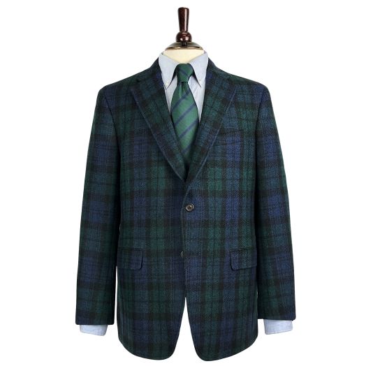O'Connell's Sport Coat - Harris Tweed - Blackwatch Tartan