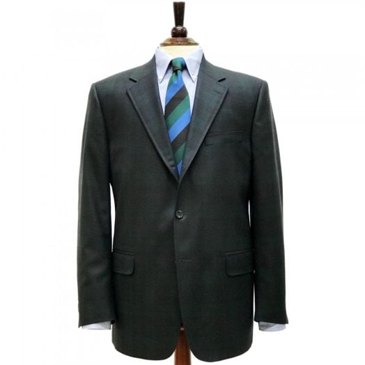 O'Connell's Sport Coat - Lambswool Serge - Blackwatch