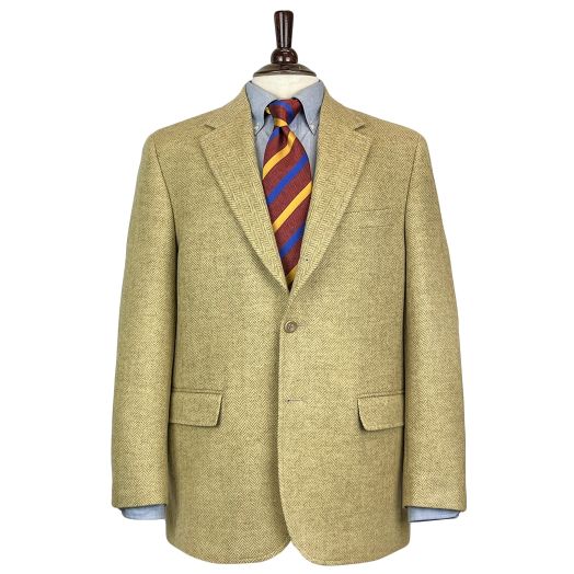 O'Connell's Sport Coat - Magee 'Donegal Mist' Tweed - Blond Herringbone