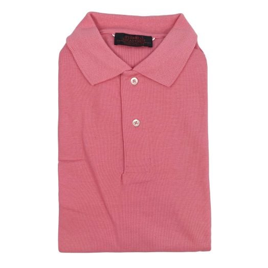 O'Connell's Trim Fit 2-button Polo Shirt - Bubblegum