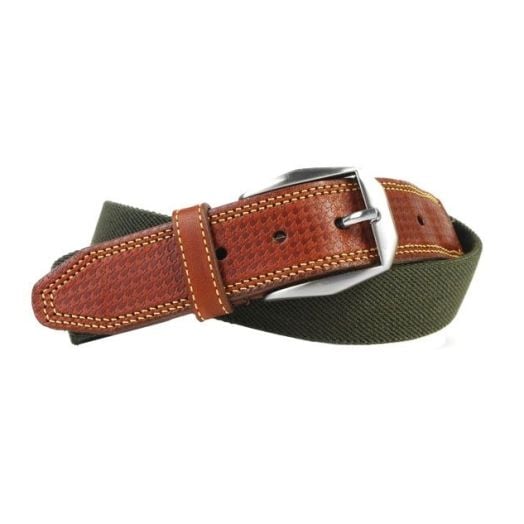 O'Connell's Twillastic Stretch Belt - Olive