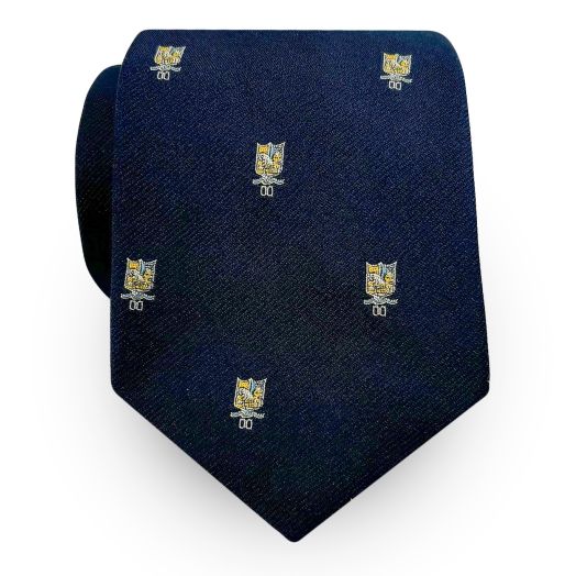 O'Connell's Vintage Club Tie - British Crests - Navy (112248)