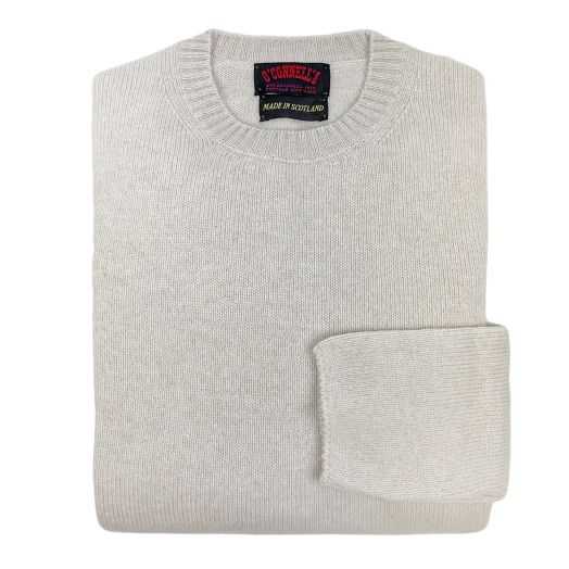 O'Connell's Women's Cashmere Crewneck - Swansdown