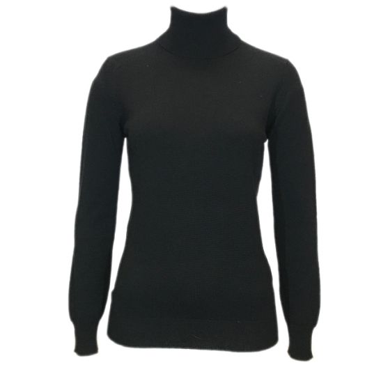 O'Connell's Women's Cashmere Turtleneck - Black