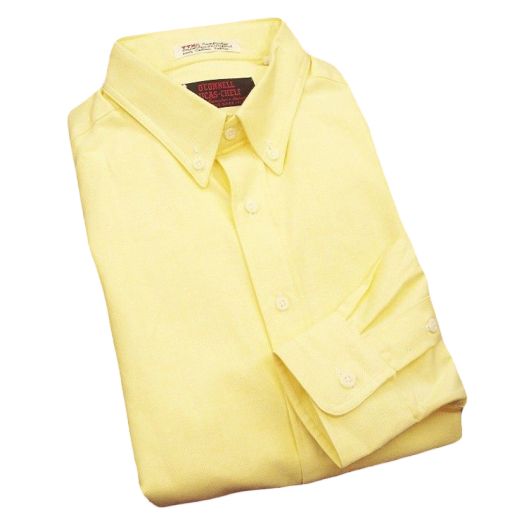 O'Connell's Women's Classic Oxford Dress Shirt - Yellow