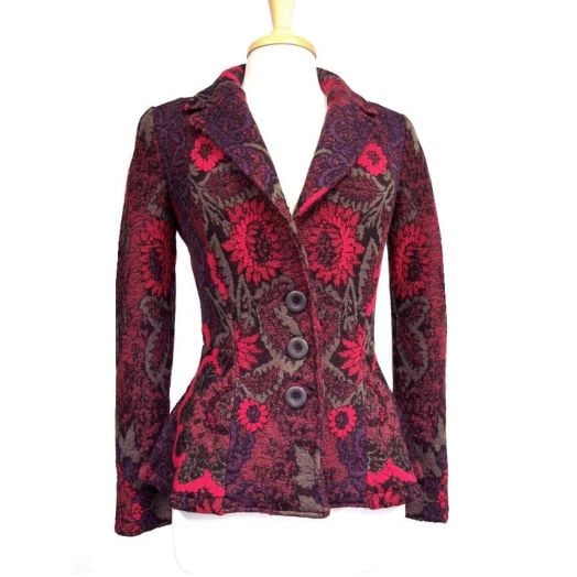 O'Connell's Women's Floral Tapestry Jacket - Isar - Multi (8909)