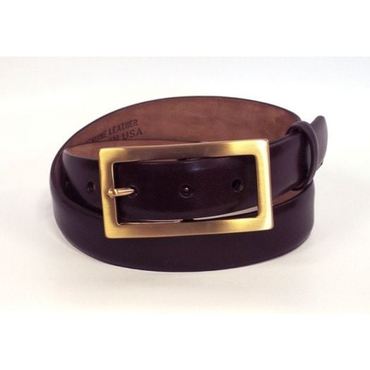 Women's Genuine Calfskin Belt - Chocolate (118MC)