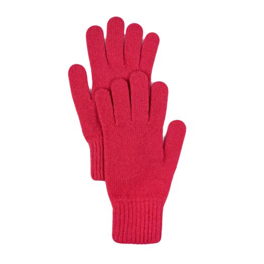 O'Connell's Women's Lambswool Gloves - Raspberry (106649)